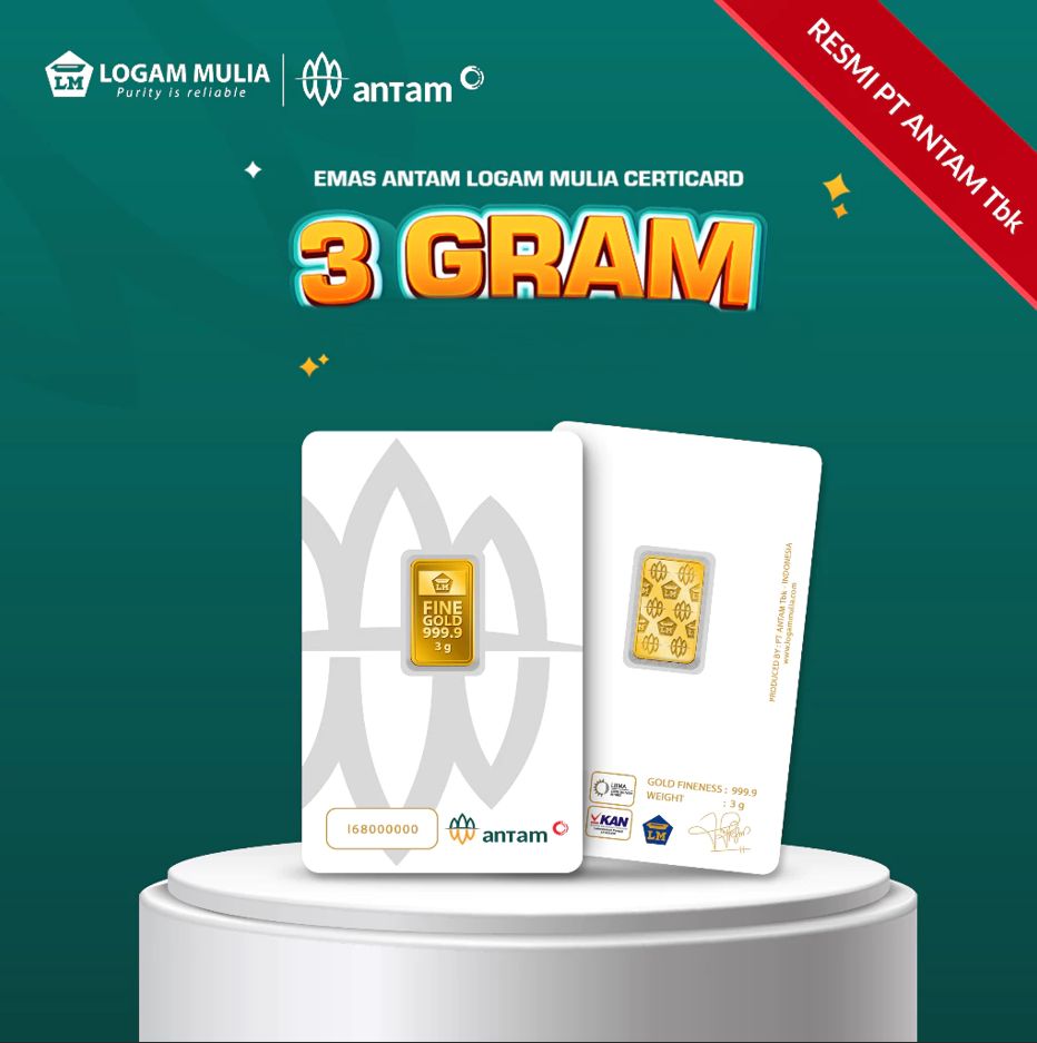 Emas batangan – 3 gram